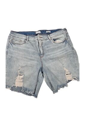 Sofia vergara Light Blue Distressed Denim Women’s Shorts